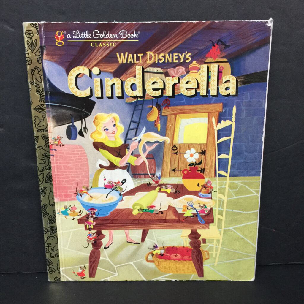 Walt Disney's Cinderella (Golden Book) (Disney Princess) (Jane Werner) -character hardcover