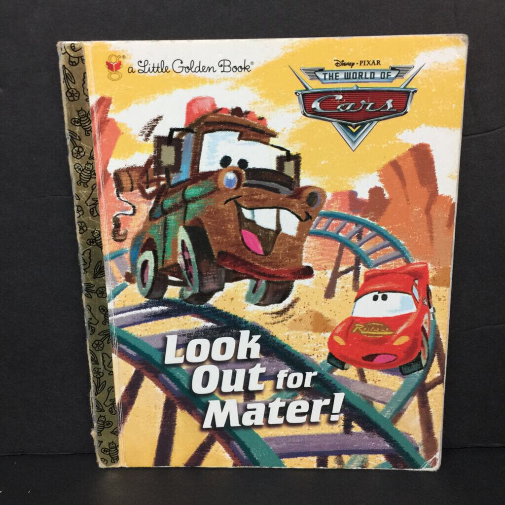 Look Out for Mater! (Disney Cars) (Andrea Posner-Sanchez) (Golden Book) -character hardcover