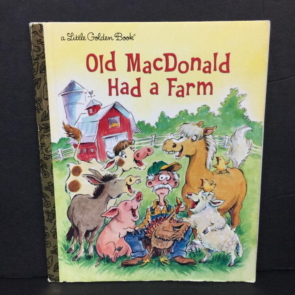Old MacDonald Had A Farm (Golden Book) -hardcover