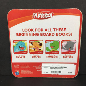 Beginning Shapes (Playskool) -board