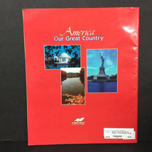 Load image into Gallery viewer, America: Our Great Country - Social Studies Visuals (Abeka Book) (USA) -oversized homeschooling educational paperback
