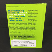 Load image into Gallery viewer, What&#39;s Your Baby&#39;s Poo Telling You?: A Bottoms-Up Guide to Your Baby&#39;s Health (Josh Richman &amp; Anish Sheth) -educational nursery parenting hardcover
