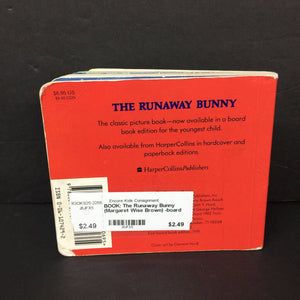 The Runaway Bunny (Margaret Wise Brown) -board
