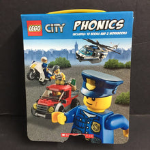 Load image into Gallery viewer, LEGO City Phonics Box Set (Quinlan B. Lee-character reader paperback
