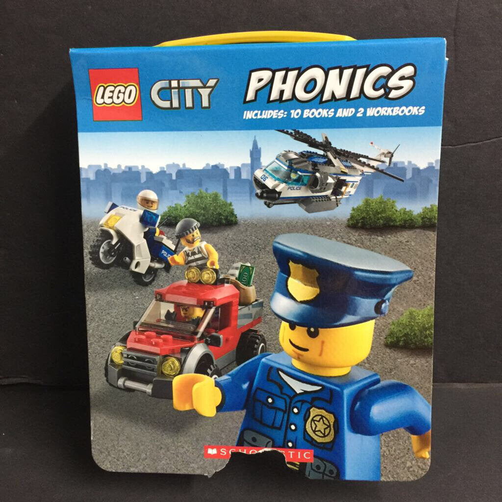 LEGO City Phonics Box Set (Quinlan B. Lee-character reader paperback