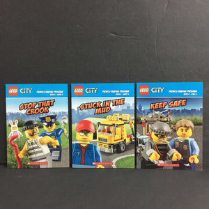LEGO City Phonics Box Set (Quinlan B. Lee-character reader paperback