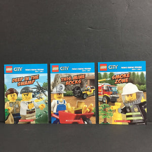 LEGO City Phonics Box Set (Quinlan B. Lee-character reader paperback