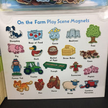Load image into Gallery viewer, On the Farm: Magnetic Story Play Scene -busy hardcover
