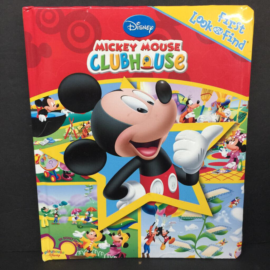 Mickey Mouse Clubhouse (Mickey & Friends) (Disney) -character look & find board