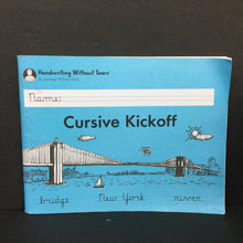 Load image into Gallery viewer, Cursive Kickoff (Handwriting Without Tears: Learning Without Tears) -workbook paperback
