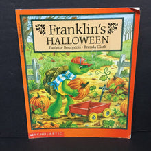 Load image into Gallery viewer, Franklin&#39;s Halloween (Paulette Bourgeois &amp; Brenda Clark) (Season: Fall; Holiday) -character paperback
