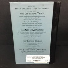 Load image into Gallery viewer, The Last Olympian (Percy Jackson &amp; The Olympians) (Rick Riordan) -series hardcover
