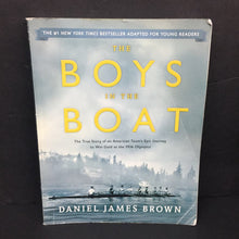 Load image into Gallery viewer, The Boys in the Boat: The True Story of an American Team's Epic Journey to Win Gold at the 1936 Olympics (Sports: Rowing/Boating) (Daniel James Brown) (Notable Event) -educational paperback
