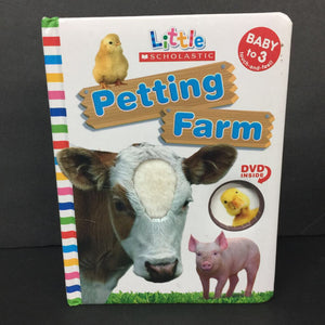 Petting Farm -touch & feel board