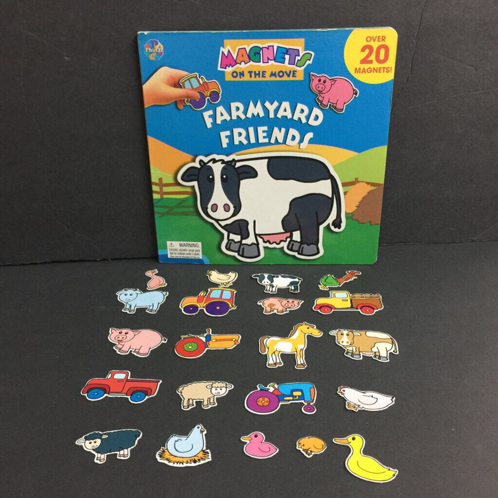Farmyard Friends (Magnets on the Move) -busy board