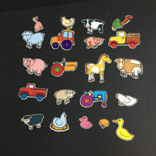 Load image into Gallery viewer, Farmyard Friends (Magnets on the Move) -busy board
