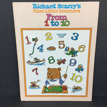 Load image into Gallery viewer, From 1 to 10 (Richard Scarry&#39;s First Little Learners) -hardcover
