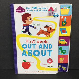 First Words Out and About (Start Little Learn Big) (Smriti Prasadam-Halls) -board