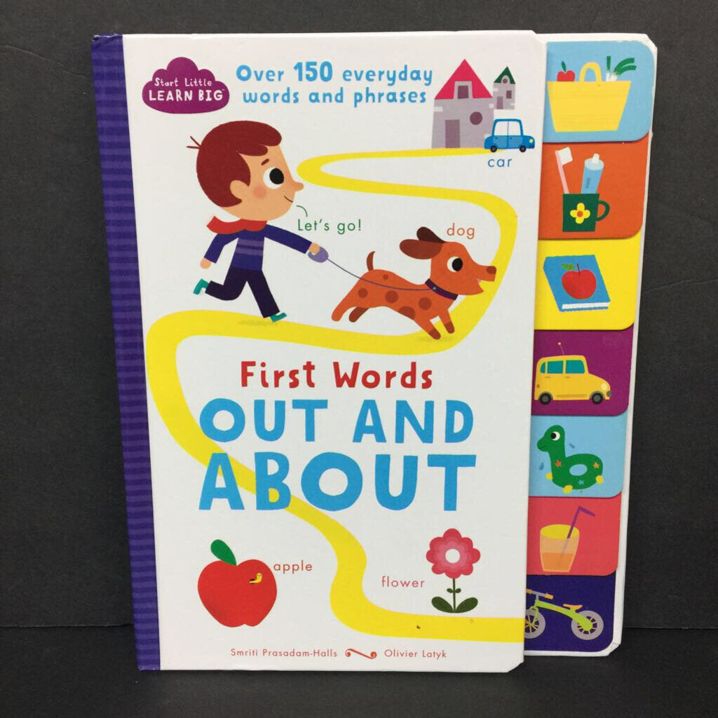 First Words Out and About (Start Little Learn Big) (Smriti Prasadam-Halls) -board