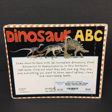 Load image into Gallery viewer, Dinosaur ABC (Roger Priddy) -educational board
