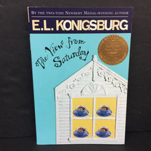 Load image into Gallery viewer, The View from Saturday (E.L. Konigsburg) -chapter paperback
