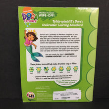 Load image into Gallery viewer, Underwater Learning Adventure (Dora the Explorer) (Pre-K) (Wipe-Off) -character workbook paperback

