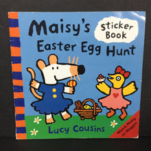 Load image into Gallery viewer, Maisy's Easter Egg Hunt Sticker Book (Lucy Cousins) (Season: Spring, Holiday) -character paperback
