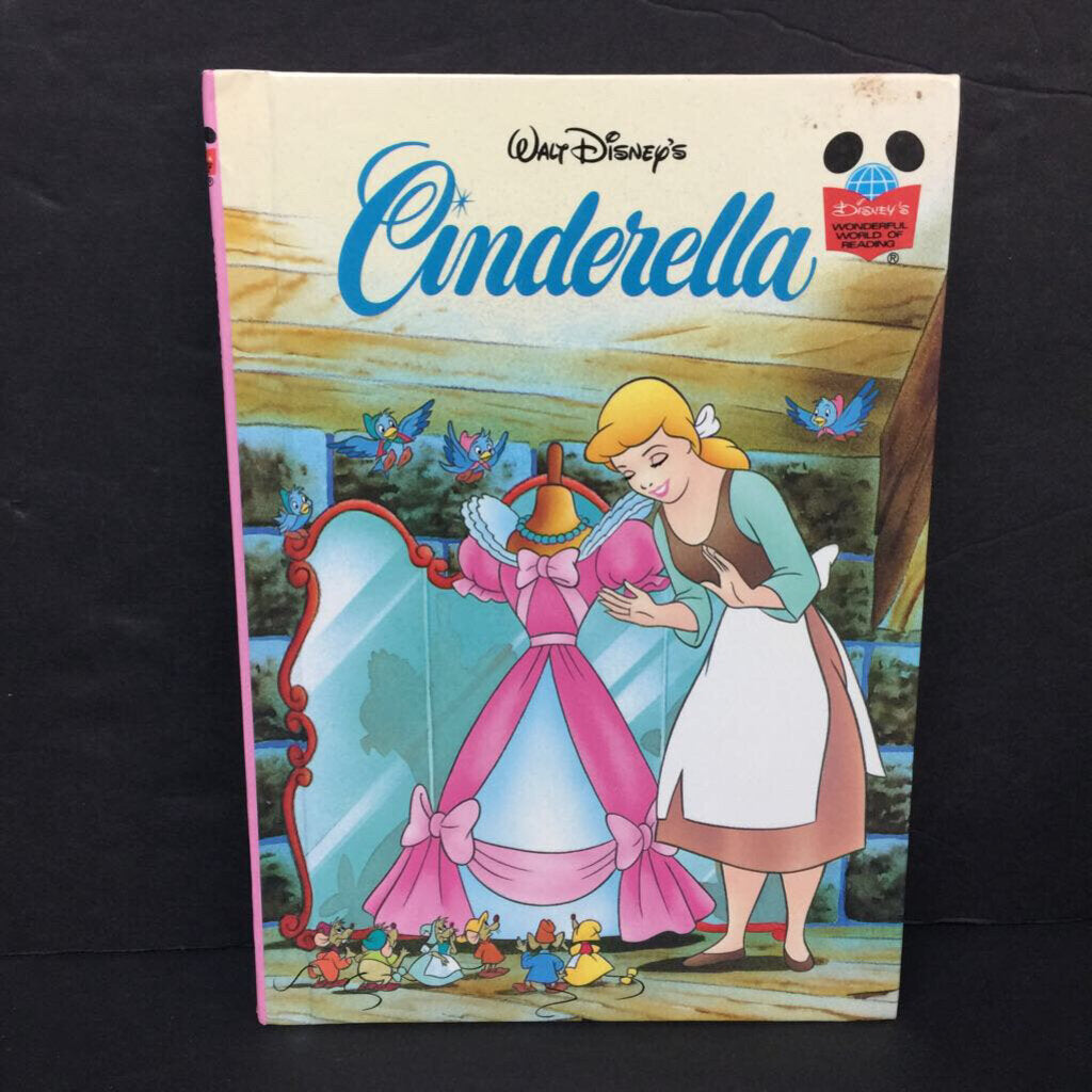 Walt Disney's Cinderella (Disney's Wonderful World of Reading) (Disney Princess) -character reader hardcover