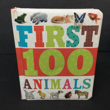 Load image into Gallery viewer, First 100 Animals -educational board
