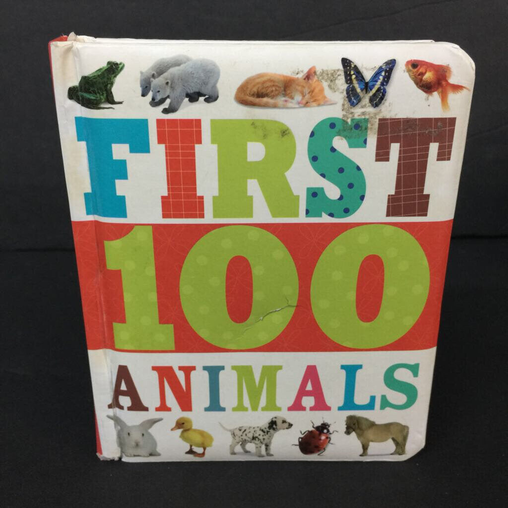 First 100 Animals -educational board