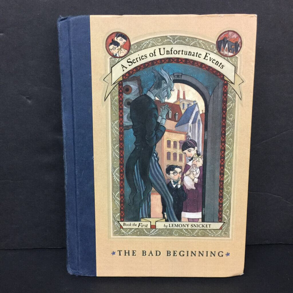 The Bad Beginning (Series of Unfortunate Events) (Lemony Snicket) -series hardcover