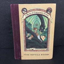 Load image into Gallery viewer, The Reptile Room (Series of Unfortunate Events) (Lemony Snicket) -series hardcover
