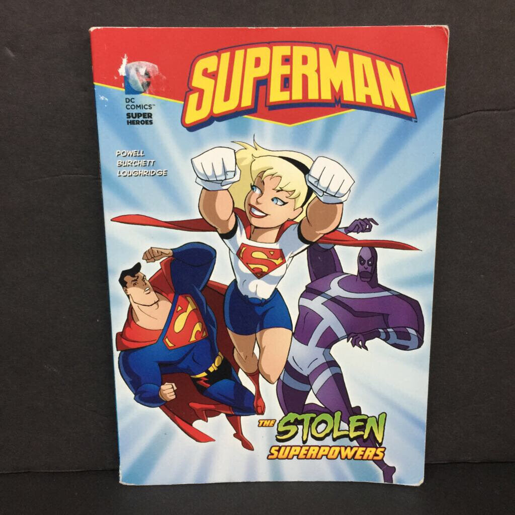 The Stolen Super Powers (DC Comics Superheroes: Superman) (Martin Powell) -character series paperback