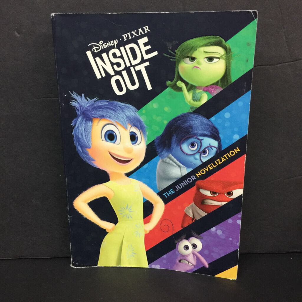 Inside Out: The Junior Novelization (Disney Pixar) (Suzanee Francis) -character novelization chapter paperback