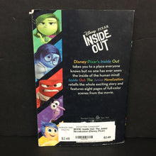 Load image into Gallery viewer, Inside Out: The Junior Novelization (Disney Pixar) (Suzanee Francis) -character novelization chapter paperback
