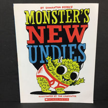 Load image into Gallery viewer, Monster&#39;s New Undies (Samantha Berger) -paperback
