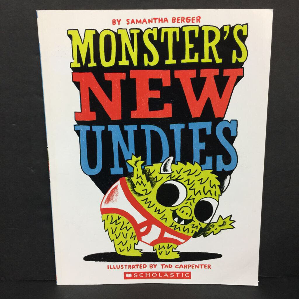 Monster's New Undies (Samantha Berger) -paperback