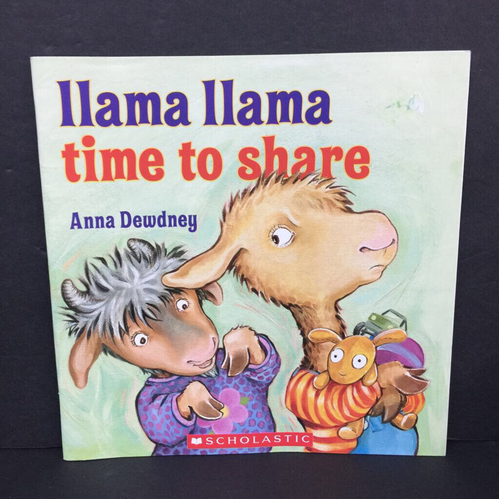 Llama Llama Time to Share (Anna Dewdney) -character paperback