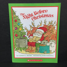 Load image into Gallery viewer, The Night Before Christmas (Clement C. Moore) (Season: Winter, Holiday) -paperback
