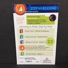 Load image into Gallery viewer, Mikey&#39;s Monster (TMNT) (Step Into Reading Level 4) (Hollis James) -character reader paperback

