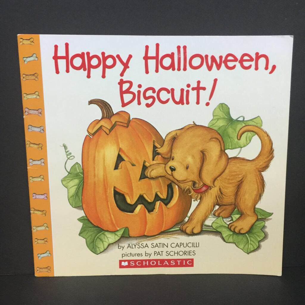 Happy Halloween Biscuit! (Alyssa Satin Capucilli) (Season: Fall, Holiday) -character paperback