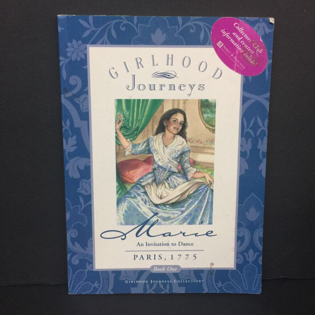 Marie: An Invitation to Dance - Paris, 1775 (Girlhood Journeys) (Historical Fiction / Notable Event: French Revolution) (Kathleen V. Kudlinski) -educational series paperback