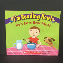 Load image into Gallery viewer, Ben Eats Breakfast (I&#39;m Reading Now!) (Shelley Harwayne) -reader paperback
