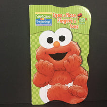 Load image into Gallery viewer, Eyes &amp; Nose, Fingers &amp; Toes (Sesame Beginnings / Sesame Street) (Baby Elmo Cover) -character board
