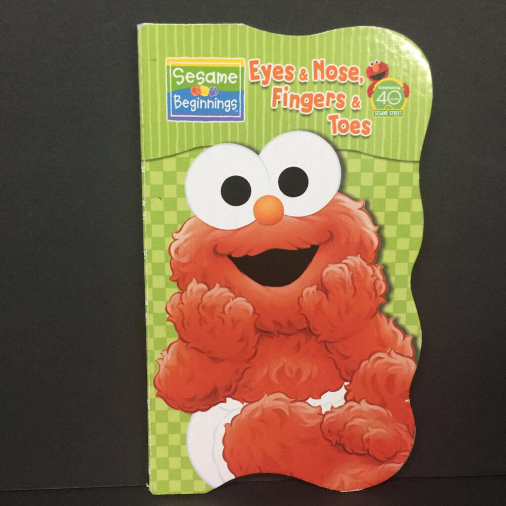 Eyes & Nose, Fingers & Toes (Sesame Beginnings / Sesame Street) (Baby Elmo Cover) -character board