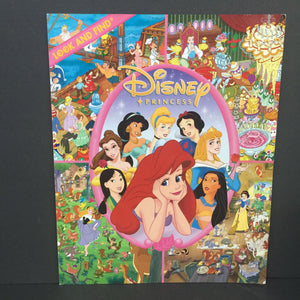 Disney Princess -character look & find paperback