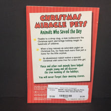 Load image into Gallery viewer, Christmas Miracle Pets: Animals Who Saved the Day (Allan Zullo) (Season: Winter, Holiday) -chapter paperback
