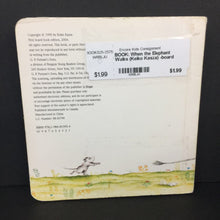 Load image into Gallery viewer, When the Elephant Walks (Keiko Kasza) -board
