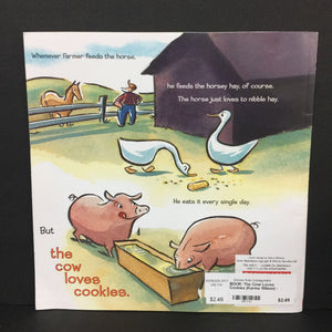 The Cow Loves Cookies (Karma Wilson) -paperback