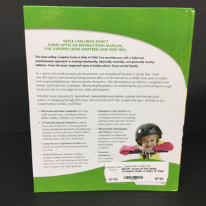Complete Guide to Baby & Child Care: From Pre-Birth Through the Teen Years (Revised & Updated) (Focus on the Family) (Paul C. Reisser) -nursery parenting hardcover